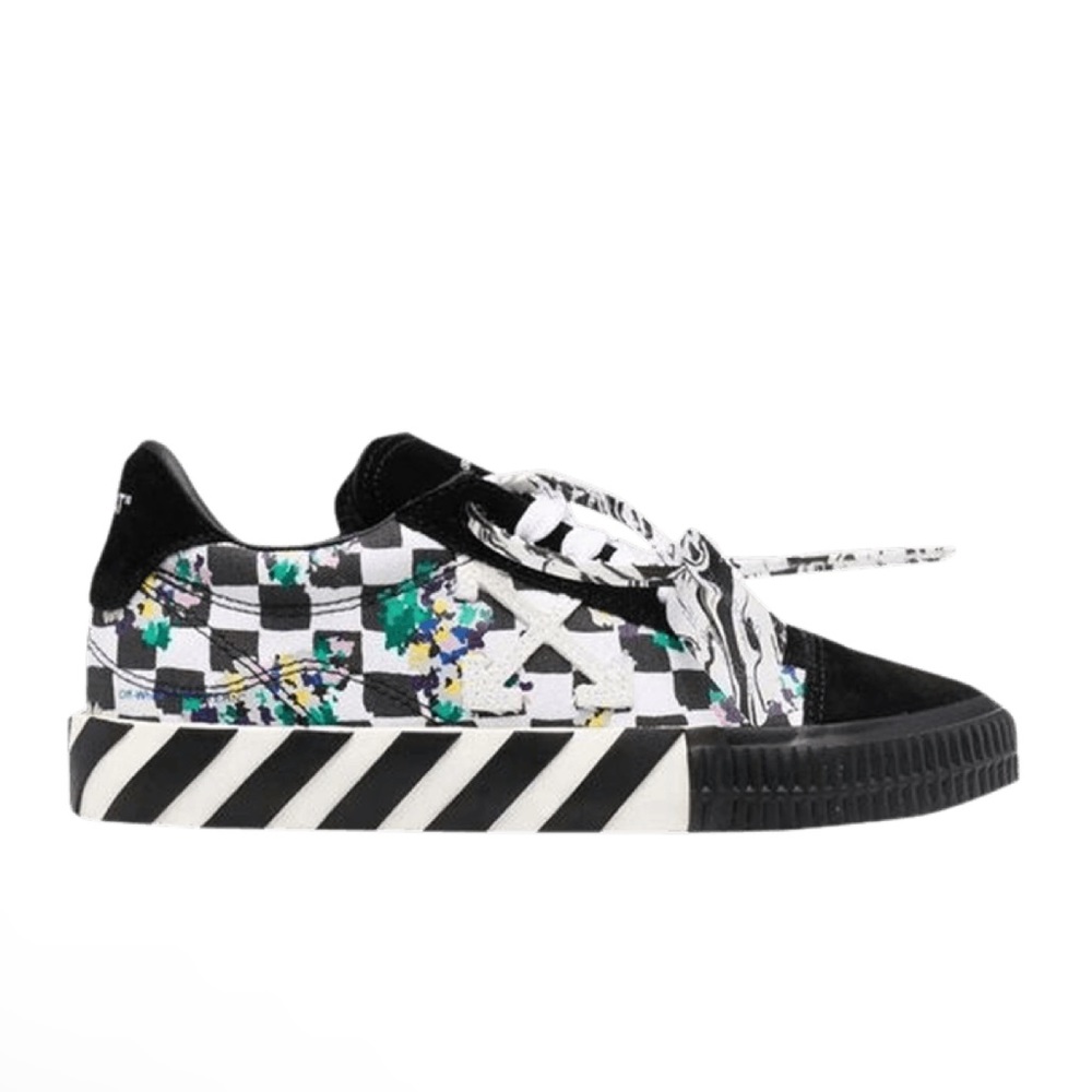 NWT OFF- WHITE VULCANIZED LOW TOP SNEAKER WOMENS SIZE EU 40/US 10 - Picture 2 of 8
